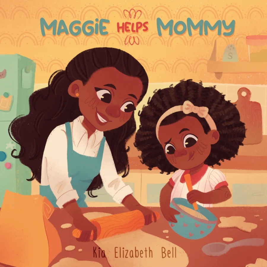 Cover of Maggie Helps Mommy by Kia Elizabeth Bell